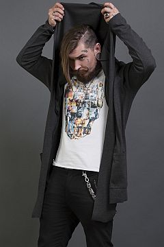 МУЖСКАЯ СЕРАЯ МАНТИЯ